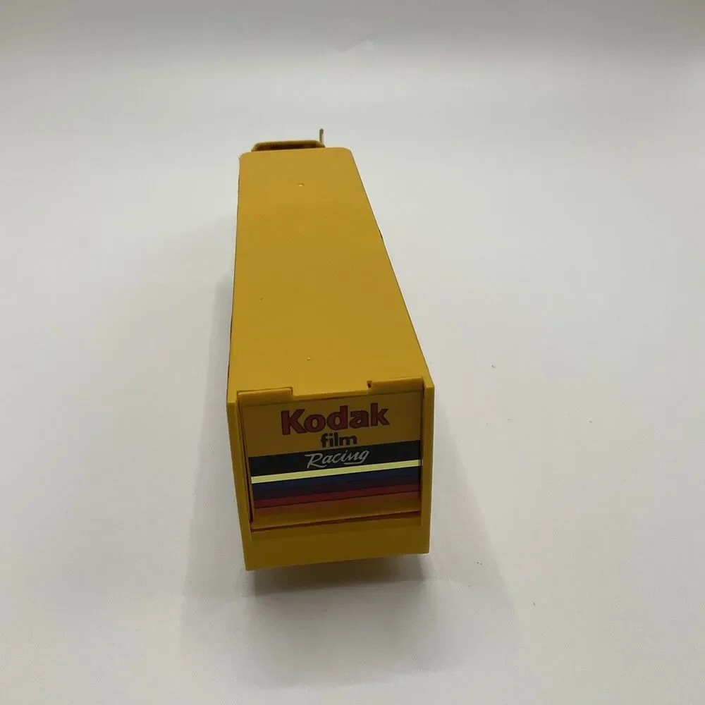 1991 Racing Champions Ernie Irvan Kodak Gold NASCAR 1:64 Transporter w/Card
